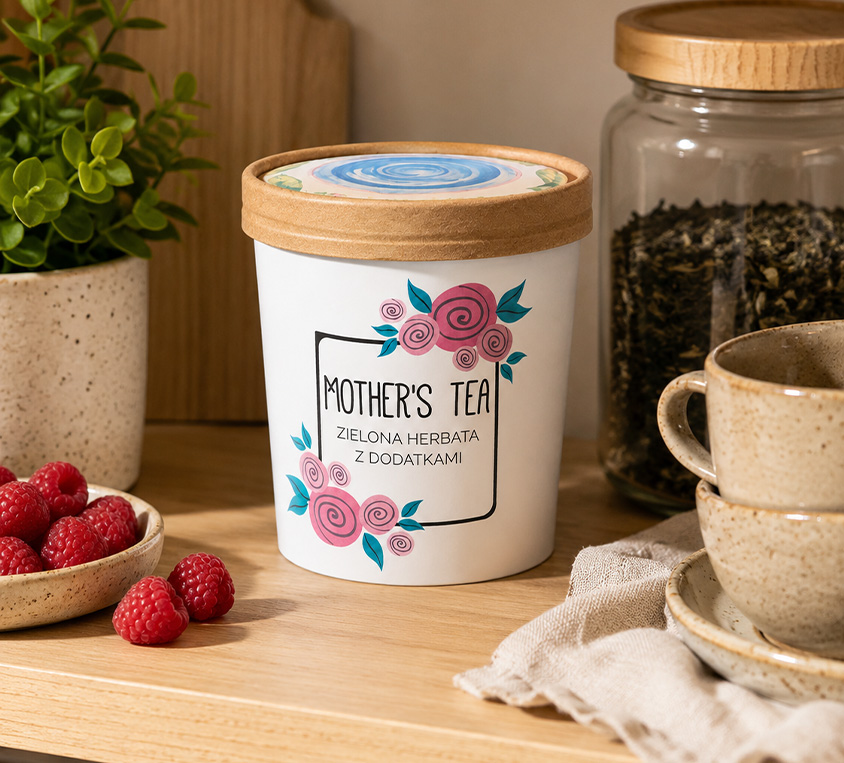 Mother Tea Leo Tea w kubku prezentowym